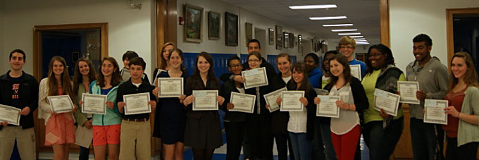 Holocaust Awareness Contest Winners