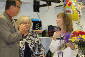 Region 5 Teacher of the Year Jennifer Lovett