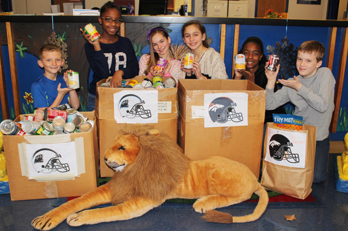 Linkhorne Elementary Souper Bowl Food Drive