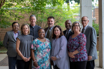 School Board members group photo